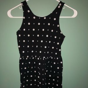 Black and white dress